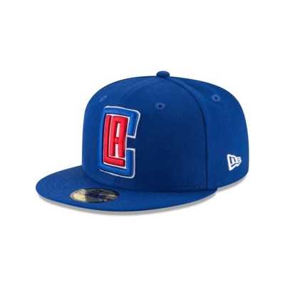 Blue Los Angeles Clippers Hat - New Era NBA Wool Standard 59FIFTY Fitted Caps USA1087394